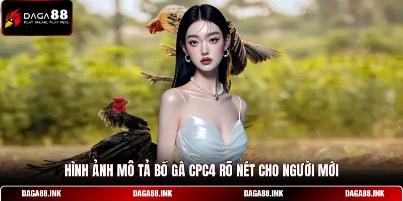 Hình ảnh mô tả bồ gà CPC4 rõ nét cho người mới