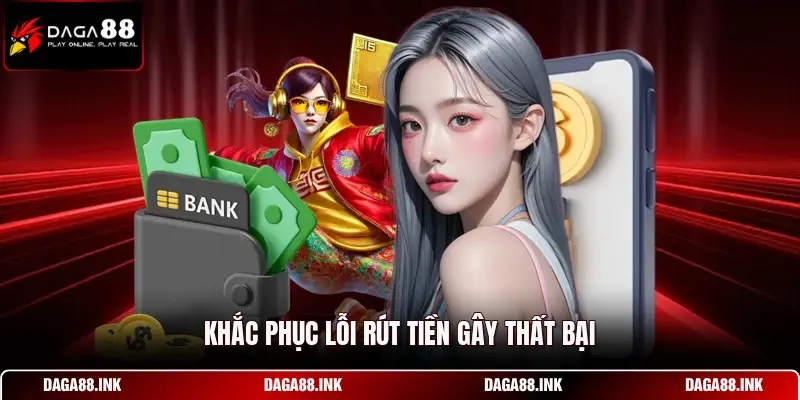 Khắc phục lỗi rút tiền gây thất bại Khắc phục lỗi rút tiền gây thất bại
