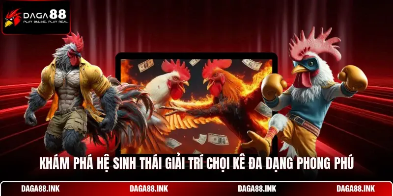Khám phá hệ sinh thái giải trí chọi kê đa dạng phong phú