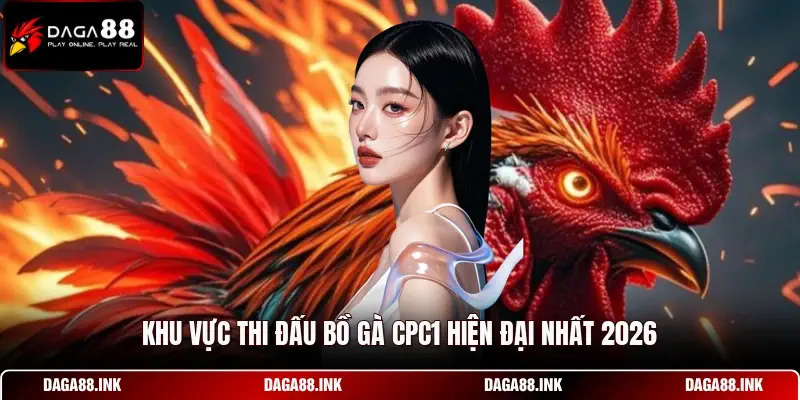 Khu vực thi đấu bồ gà CPC1 hiện đại nhất 2026