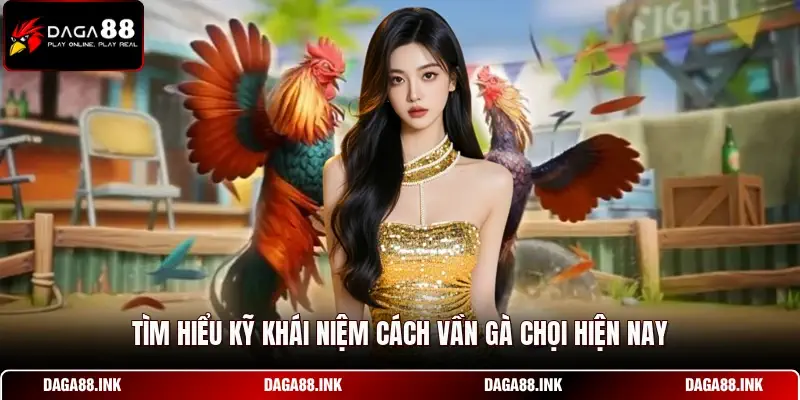 Tìm hiểu kỹ khái niệm cách vần gà chọi hiện nay