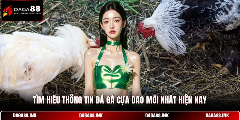 Tìm hiểu thông tin đá gà cựa dao mới nhất hiện nay